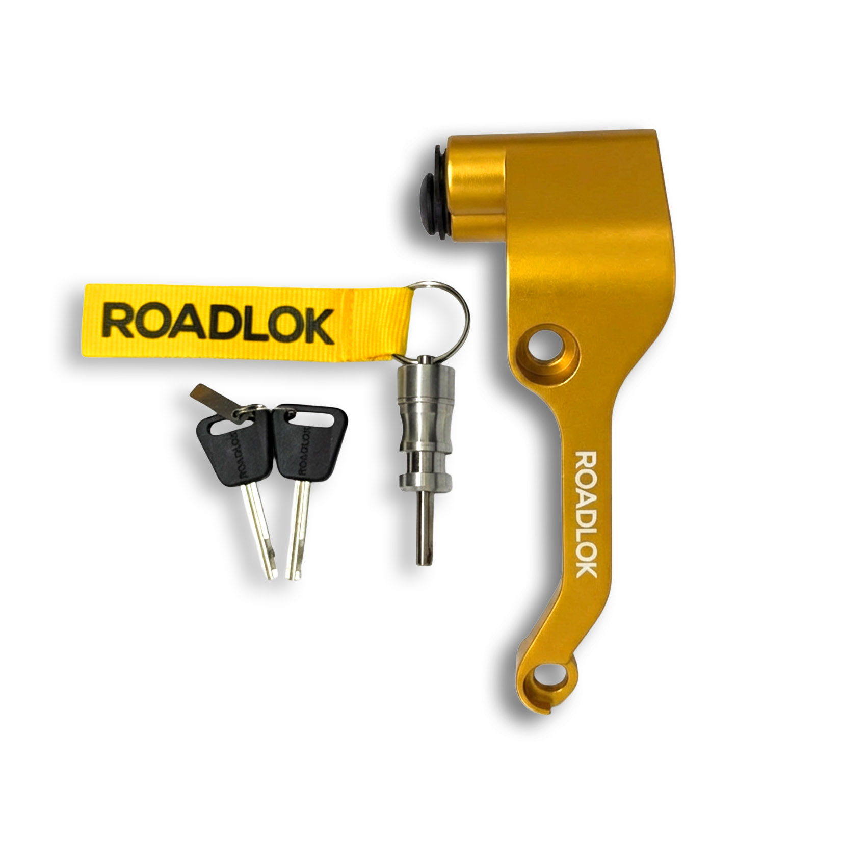 RoadLok XRA Japansport 108 mm, direita — dourado