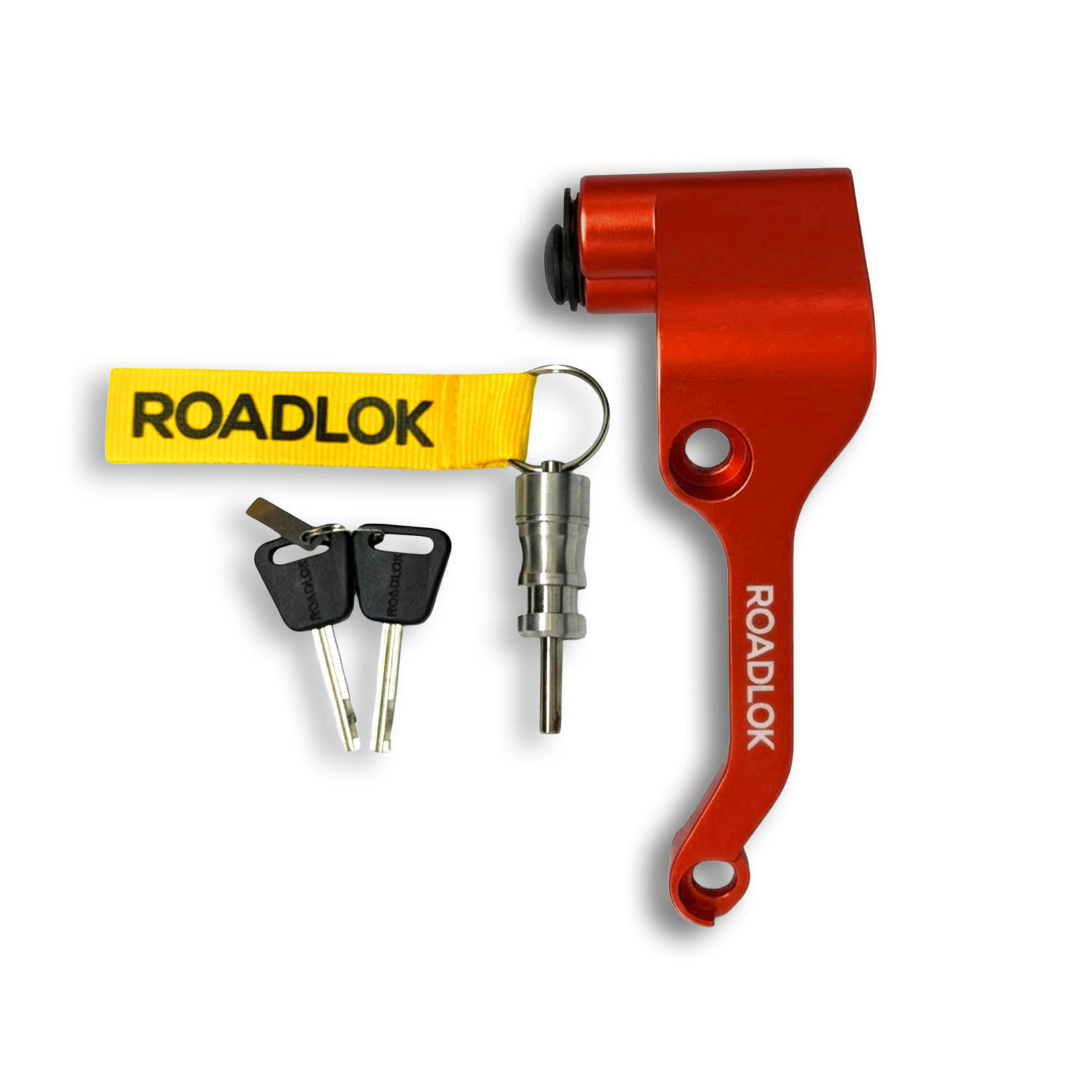 RoadLok XRA Japansport 108 mm, direita — vermelho